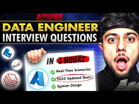 [2025 EDITION] Azure Data Engineer Interview Questions - with PYSPARK