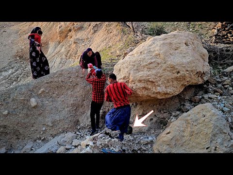 "Finding the child and imprisoning the addicted husband in the home prison"