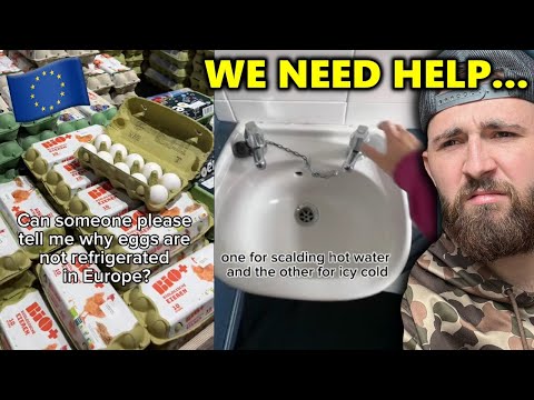 European Things That Confuse Americans... *I've lost all hope*