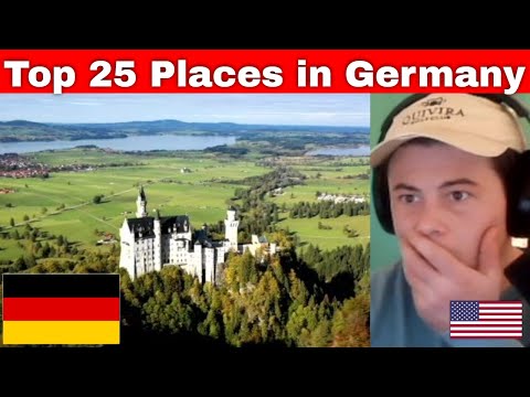 American Reacts Top 25 Places To Visit In Germany - Travel Guide | Ryan Shirley