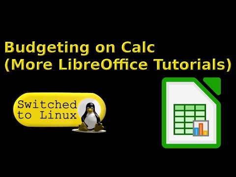 LibreCalc: Budgeting and a Formulae