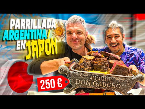 COMIENDO EN UN RESTAURANTE ARGENTINO EN JAPÓN con JAPATONIC  🍖 *LA PARRILLADA MÁS CARA de mi VIDA*