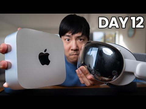 I tried M4 Mac Mini with Vision Pro only
