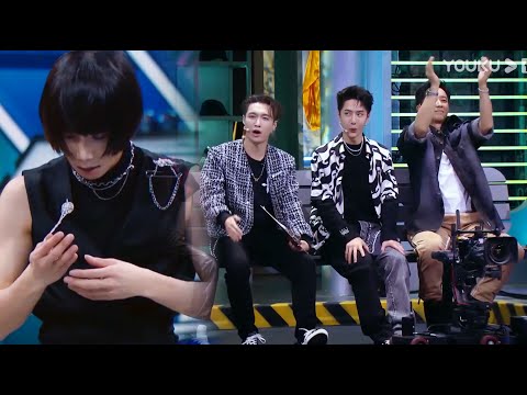 雷曦跳甩手舞把衣服链子跳断了，直接把王一博跟几位队长惊呆了！| 这！就是街舞 第五季 Street Dance of China S5 优酷综艺