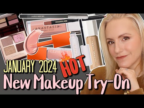 Hot New Makeup Try-On | JANUARY 2024 | Over 40