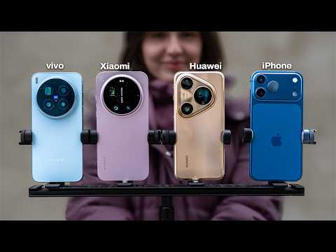 Xiaomi 17 Ultra vs. Huawei Pura 80 Ultra / vivo X300 Pro / iPhone 17 Pro Max: Camera Test