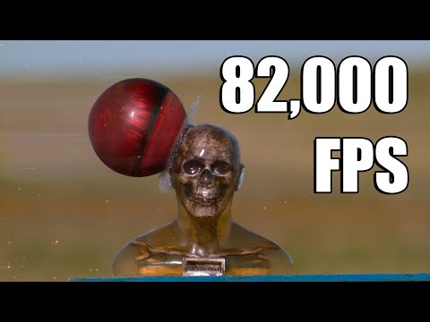 400 MPH Bowling Ball to the Dome with @howridiculous  - The Slow Mo Guys