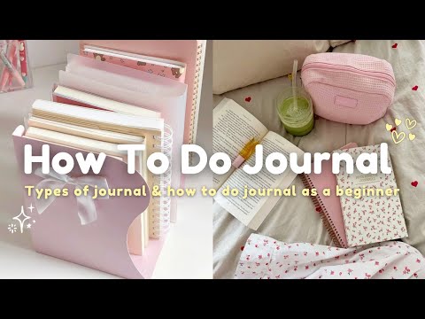 How to Start Journaling for Beginners | 4 Journals That Will Change Your LIFE
