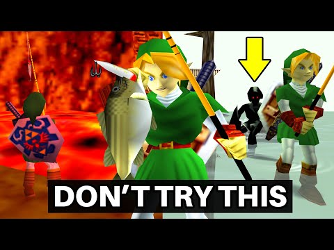 Fishing in Zelda's Most Illegal Areas Because You Told Me To