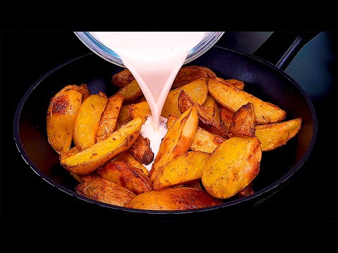 Do you have potatoes and eggs? Make this delicious dinner in 10 minutes!