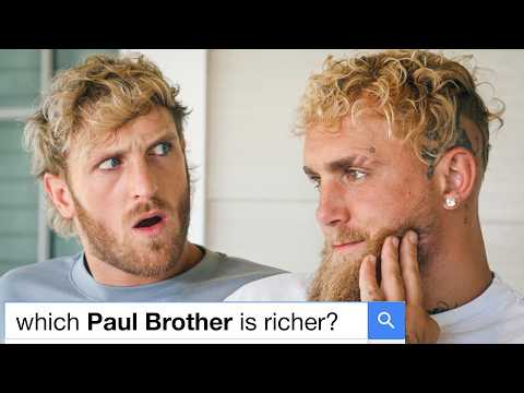 Logan & Jake Paul Answer the Web’s Most Asked Questions