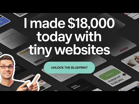 I Made $18,000 Today with Microsites
