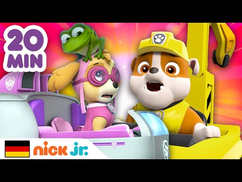 PAW Patrol | Die albernsten Fahrzeugrettungen der PAW Patrol für 20 Minuten! | Nick Jr. Deutschland