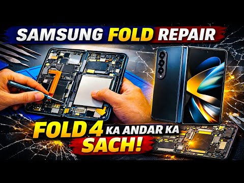 Samsung Fold 4 hinch flex change kaise hota hai #samsung