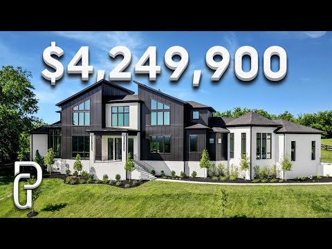 Inside a $4,249,900 Modern Mansion Near Nashville Tennessee With Pool! - House Tour