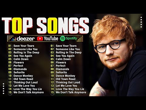 Rihanna, Bruno Mars, The Weeknd, Ed Sheeran, Adele, Dua Lipa, Maroon 5 🍁 Billboard Top 50 This Week
