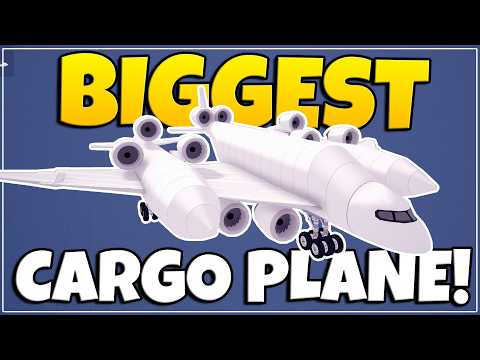 I Built The BIGGEST CARGO PLANE Yet In Aviassembly!