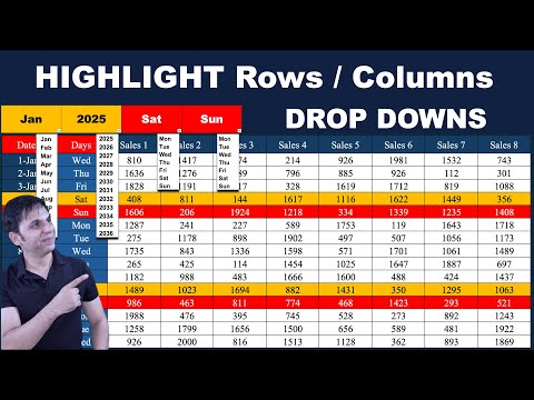 Highlight Cells Based on Other Cells and Criteria in Excel | Conditional Formatting in Excel