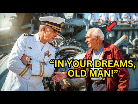 US Marine Bet the Old Man Couldn’t Power the Aircraft Carrier — Until the Admiral Saluted Him