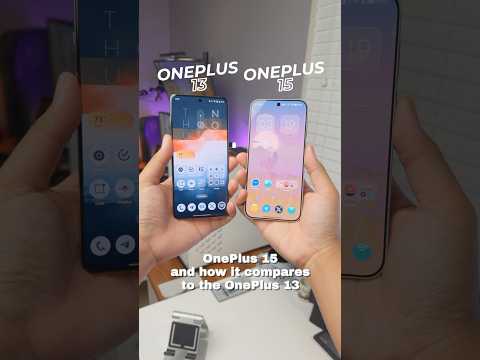 OnePlus 15 vs. OnePlus 13 ⚡️ Which one would you choose? 🤔 #oneplus #oneplus15 #oneplus13 #android