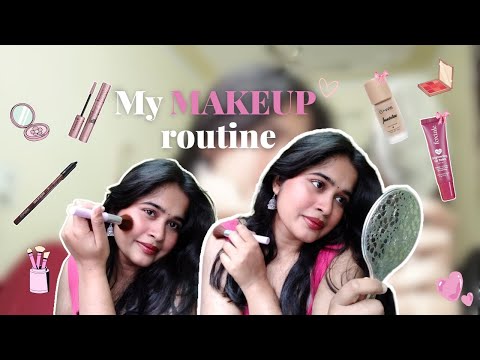 My MAKEUP routine | Begginer makeup | Makeup look🤍💌