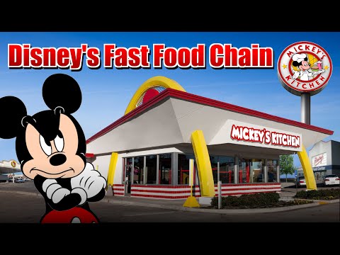 Disney's FAILED Fast Food Chain | Mickey's Kitchen History