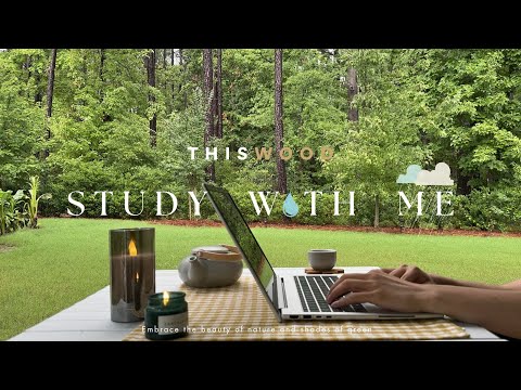 2-HOUR STUDY WITH ME / Rainy Mood ☔ Calm LOFI 🎵 / Relaxing and Studying / Pomodoro Timer