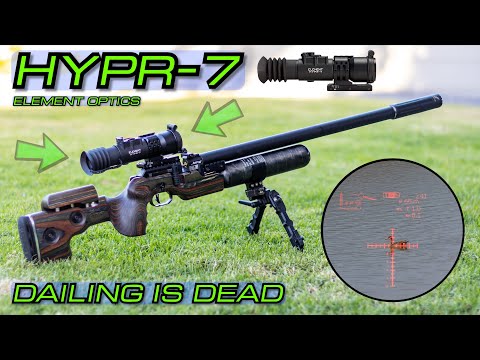 Dialing is dead! | Element Optics HYPR-7 Hunt & Review | FX King | 26gr Slugs | Air Gun Pest Control