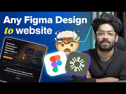 This AI Turns Figma Design Into Website In A Single Click!