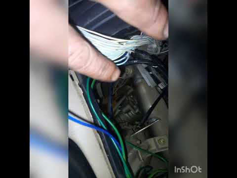 Точки подключения и установка сигнализации TOYOTA ALLEX 2003 г.в.