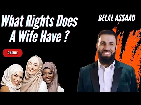 The Rights Of A WIFE In Islam | Belal Assaad Marriage #bilalassad #belalassaad #islam #marriage