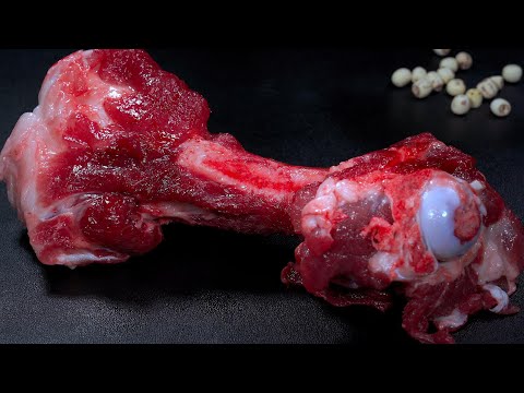 炖筒骨汤很多人第一步就错了，教你一招，只要牢记两放两不放的诀窍，汤浓肉香不油腻，营养又好喝#like #cooking #料理