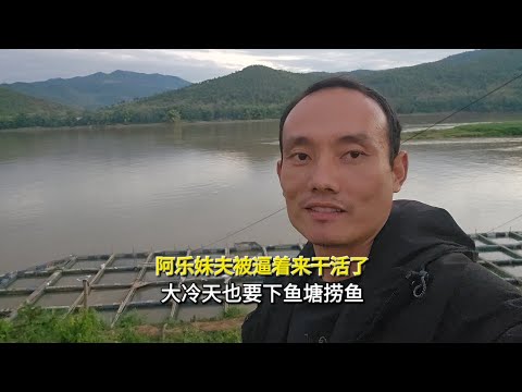 Ah Le's brother-in-law was forced to come and work; even in the freezing cold, he had to go down ...