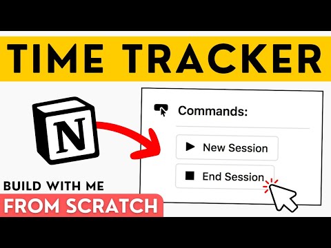 Time Tracking in Notion Using NEW Notion Buttons!