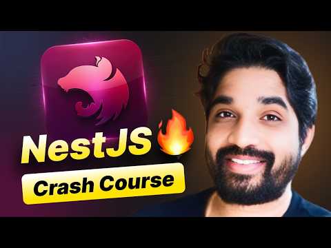 Nest.js Crash Course 2025 🚀| Build an Auth System 🔐 Step by Step for Beginners in Hindi | Day 27/100