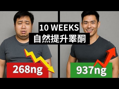 自然提升睪酮 Week 1/10｜測試我的睪酮指數｜非會員限時觀看