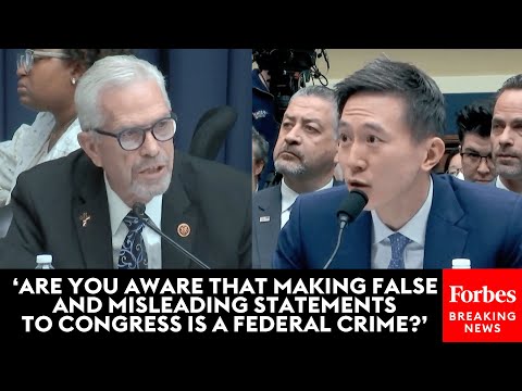 'It's A Yes Or No Question!': Bill Johnson Grills TikTok CEO Over App's Capacity For Censorship