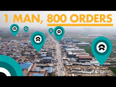 Visiting NIO Town - & the man who helped buy 800 cars
