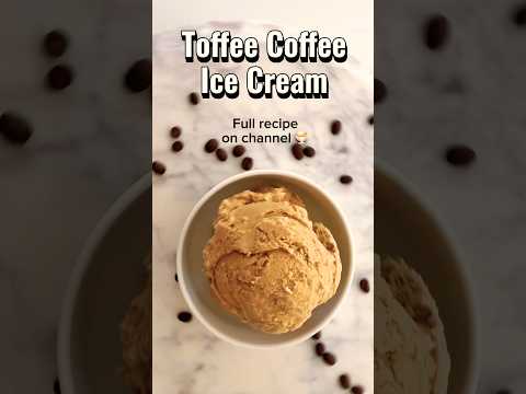 Toffee coffee ice cream | Itβs sugar-free