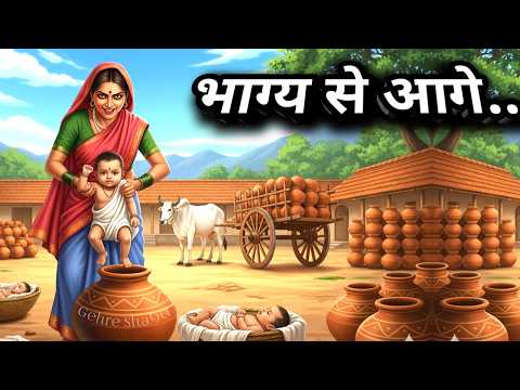 भाग्य और कर्म । गाय की ये अदभुत कथा सुनने वाला जीवन भर कभी दुखी नहीं रहेगा Gehre Shabd