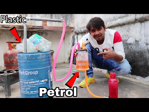 Turning Plastic Into Fuel Like Petrol - Experiment