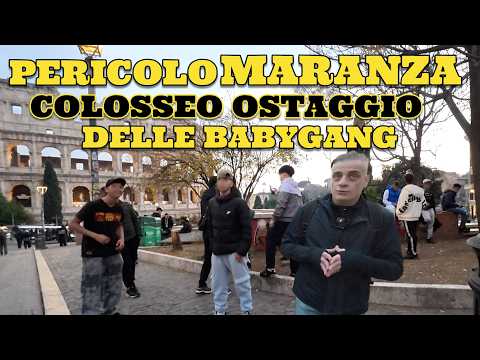 Maranza Danger: Here's How the Baby Gangs Took Control of the Colosseum