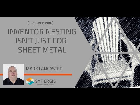 Autodesk Inventor Nesting Isn't Just for Sheet Metal