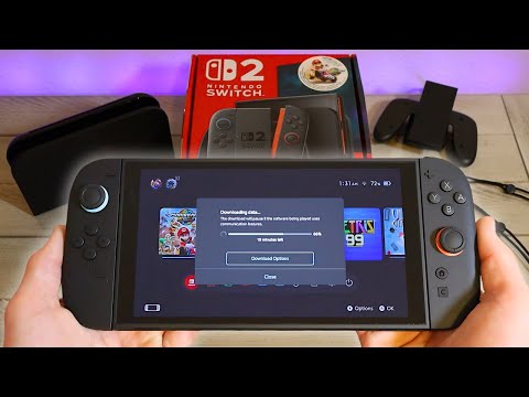 Nintendo Switch 2 Unboxing and Setup!
