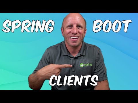 An overview of the clients available in Spring Boot