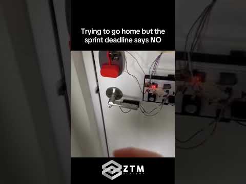 When the deadline won't let you leave