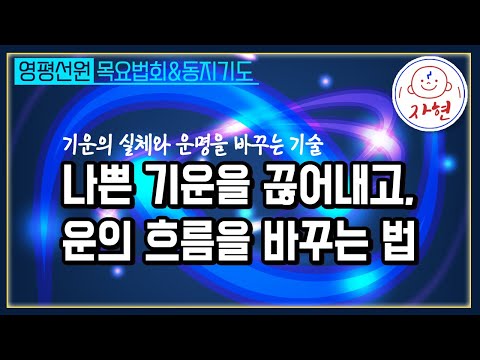 영험한 에너지는 존재하는가?! 그리고 동지 ⭐ 자현스님의 목요법회 | 영평선원 라이브 방송