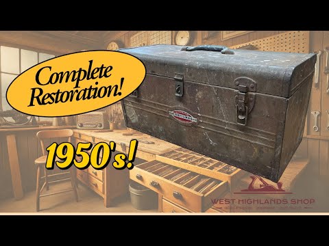 1950's Craftsman Tool Box Restoration