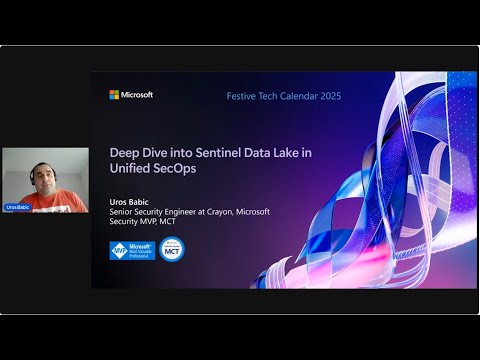 Deep Dive into Sentinel Data Lake in Unified SecOps