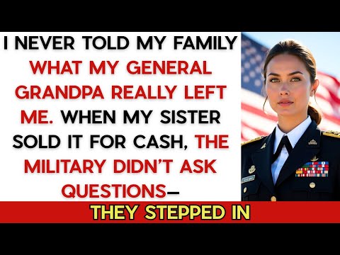 My Sister Sold Our General Grandpa’s Gift For $90K—Then The Military Police Stormed In.